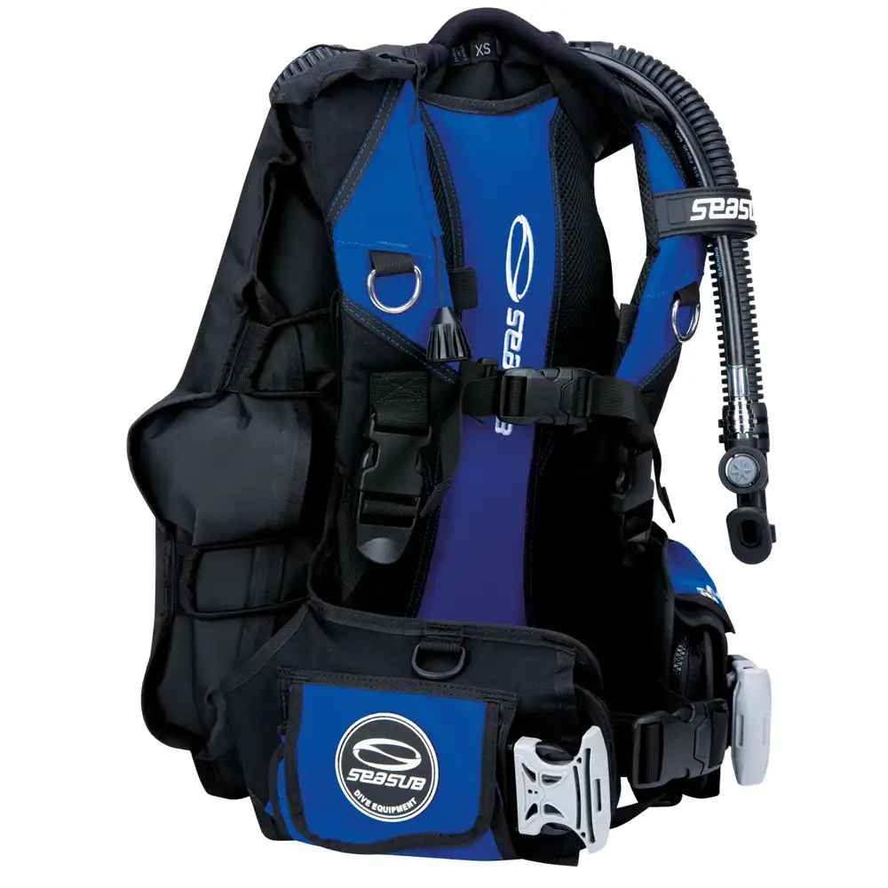 Colete Traveler Azul e preto