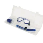 Kit Prata - Silicone Transparente e Azul